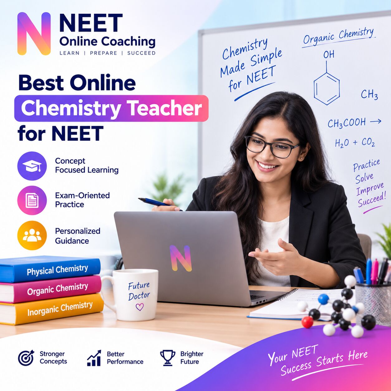 Best Online Chemistry Teacher For NEET – Learn Smarter With NEET Online Coaching photo 1