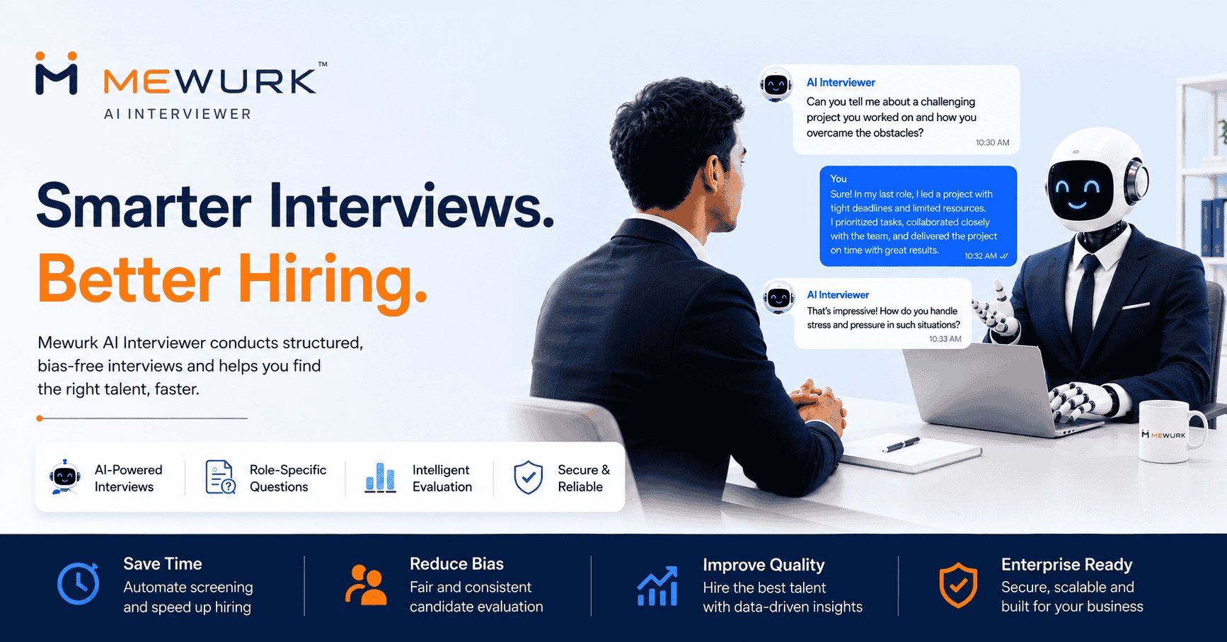 AI Interview Kit - Build Role-Specific AI Interviews | Mewurk photo 1