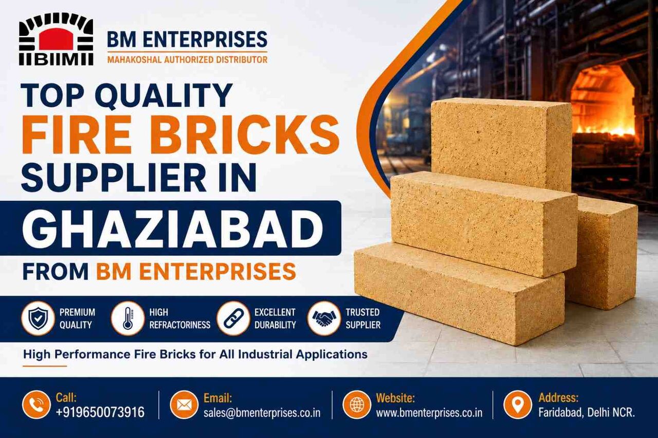 INR 120,  Top Quality Fire Bricks Supplier In Ghaziabad | BM Enterprises