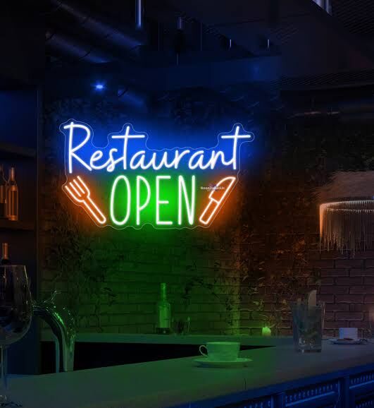 Restaurant Neon Sign – Make Your Dining Space Stand Out