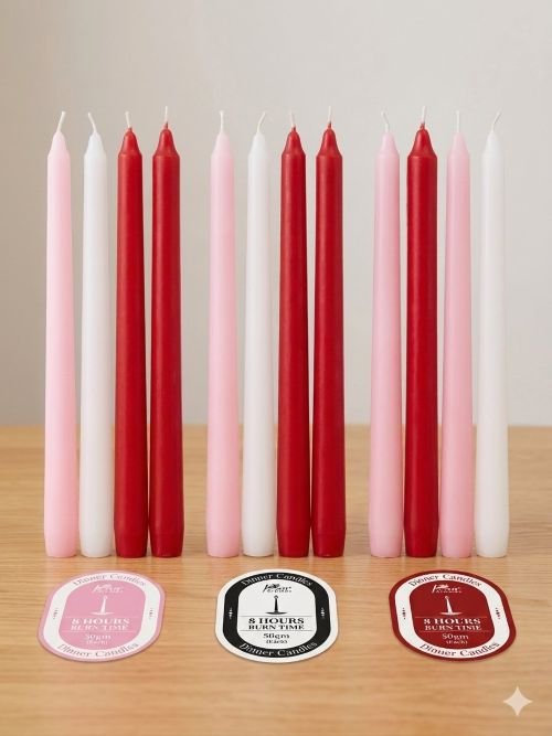 TEPPER CANDLES-DINNER CANDLES- AARYAH DECOR photo 2