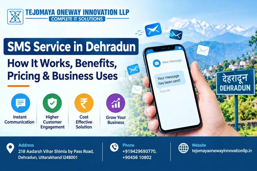 SMS Service in Dehradun | How It Works, Benefits, Pricing & Business Uses photo 1