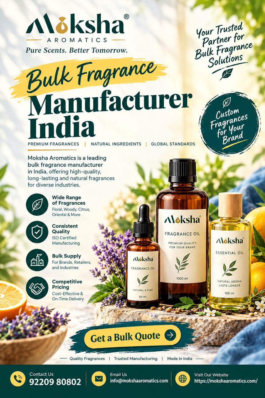 INR 999,  Reliable Fragrance Oils Manufacturer India | Moksha Aromatics