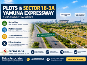 Residential Plots in Sector 18-3A, Yamuna Expressway, Greater Noida - Noida