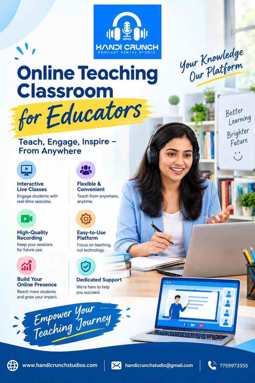 HandiCrunch Studio – Digital Teaching Classroom For Educators photo 1