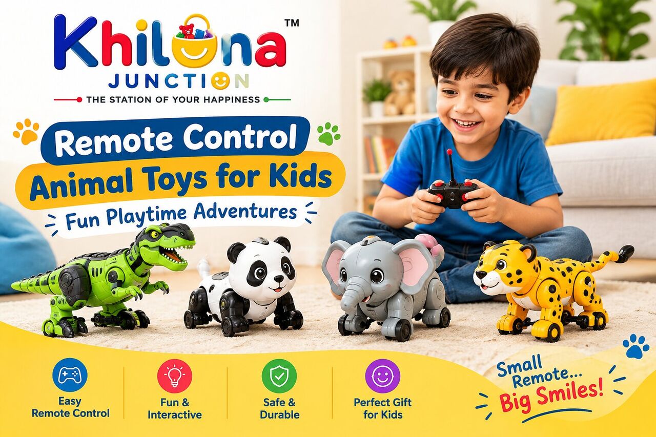 INR 1300,  Remote Control Animal Toys For Kids – Fun Playtime Adventures photo 1