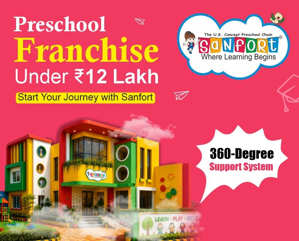Preschool Franchise Under ₹12 Lakh – Start with Sanfort photo 1
