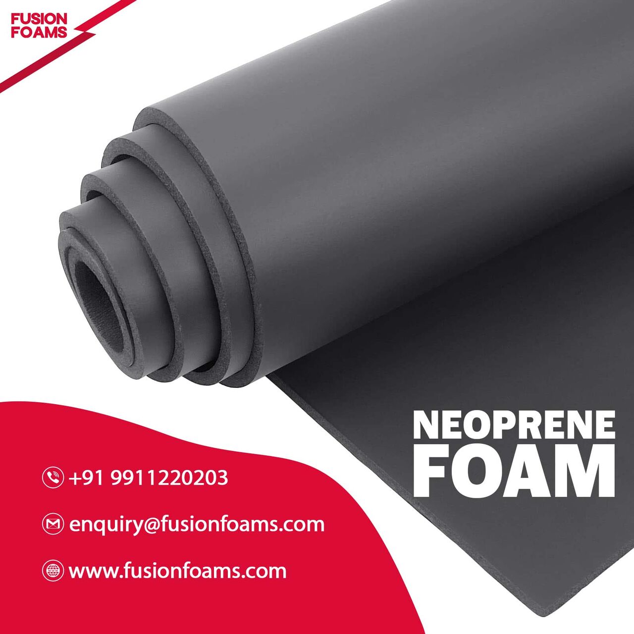 INR 600,  Buy Neoprene Foam Online | Fusion Foams