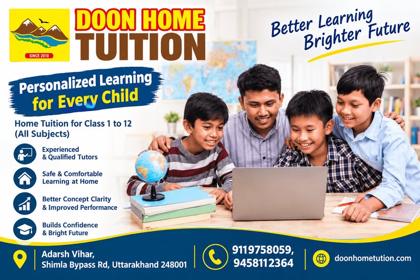 How Home Tutors in Dehradun Are Changing Student Learning in 2026 photo 1