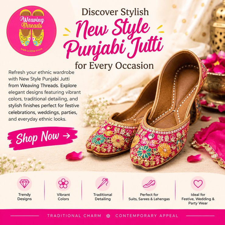 Discover Stylish New Style Punjabi Jutti for Every Occasion photo 1