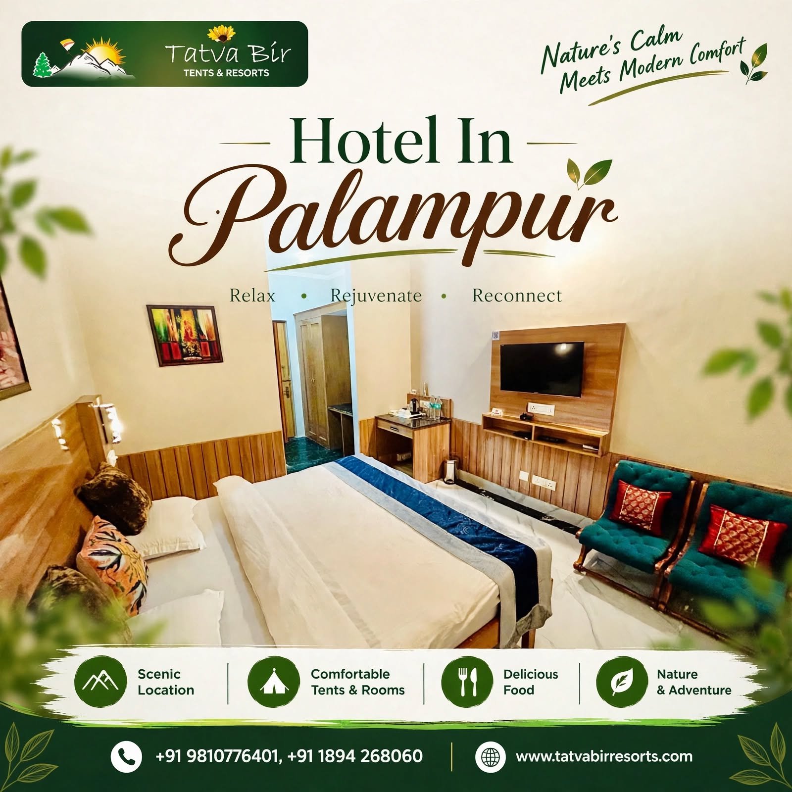 Hotel in Palampur for a Comfortable Stay