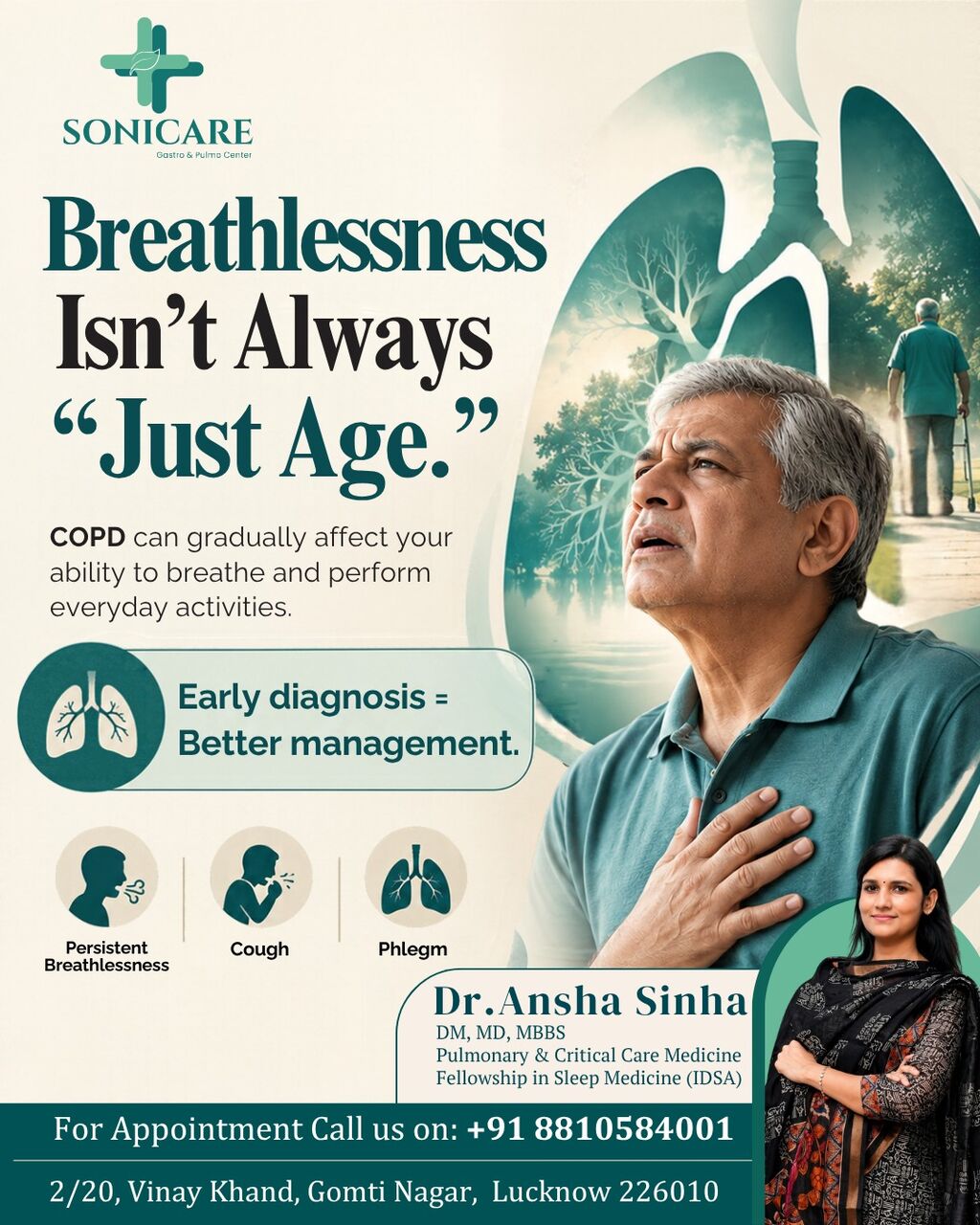 Dr Ansha Sinha – Best DM Pulmonary Medicine Lucknow For Advanced Respiratory Care photo 1