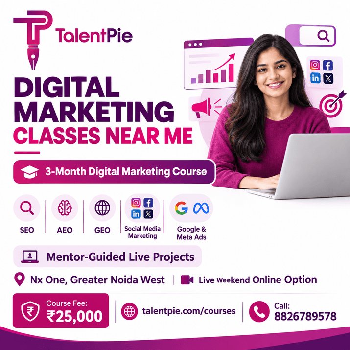 Digital Marketing Classes Near Me | TalentPie
