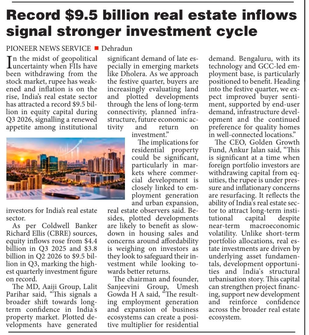 Record $9.5 billion real estate inflows signal stronger investment cycle photo 1