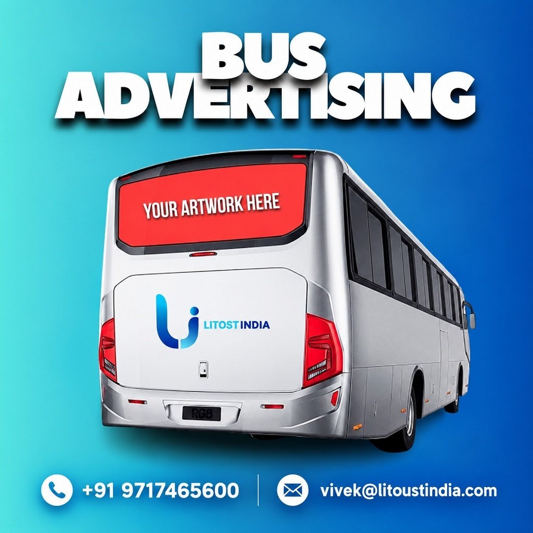 Bus Shelter Branding and Advertising Services in India | Litost India photo 1