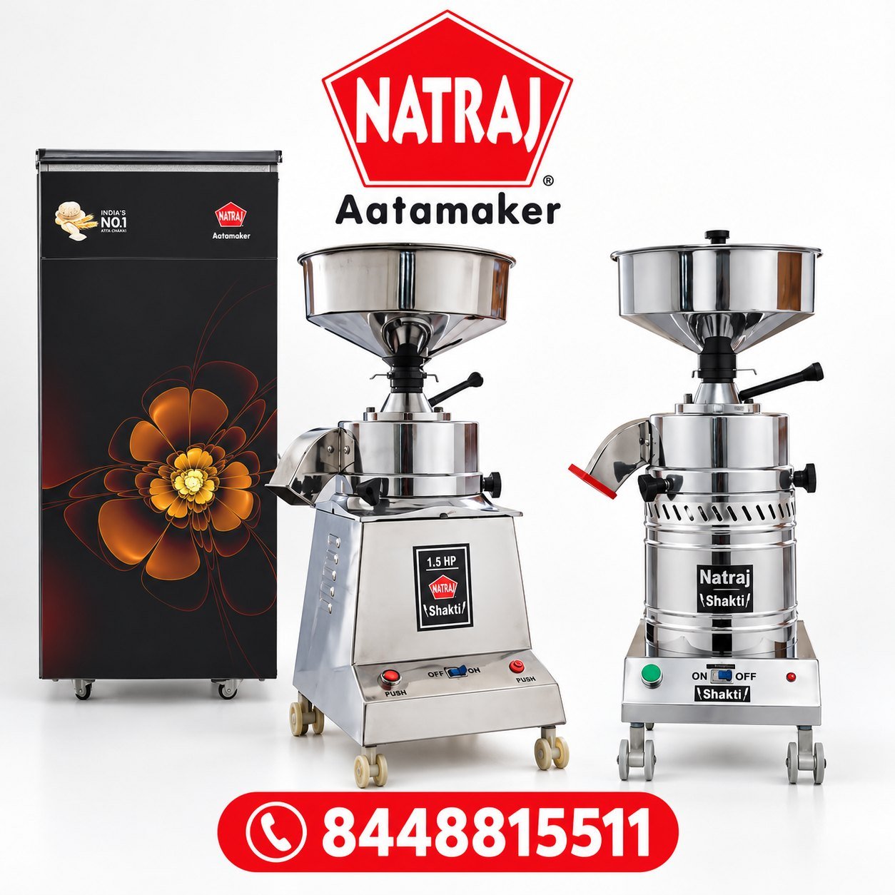 Buy a Quality Domestic Flour Mill for Your Home – Natraj Aata Chakki photo 1