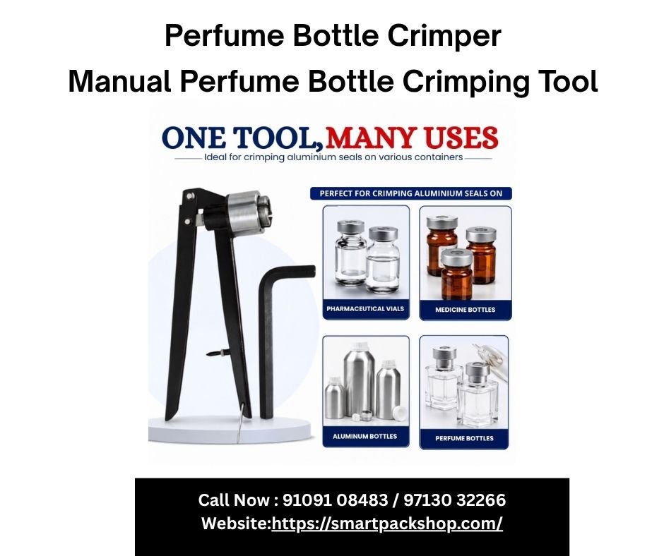 Perfume Bottle Crimper | Manual Perfume Bottle Crimping Tool photo 1