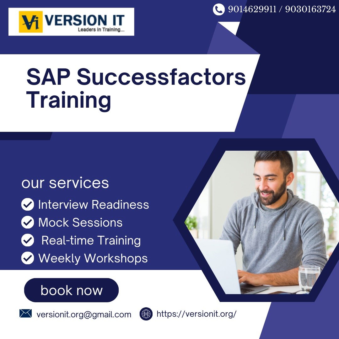 Elevate Your HR Tech Career to the Next Level with Version IT - Best SAP Success Factors Employee Central Training in Hyderabad photo 1