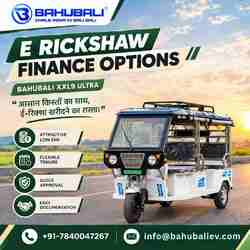 E Rickshaw Finance Options - Delhi