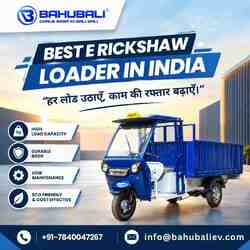 Best E Rickshaw Loader in India - Delhi