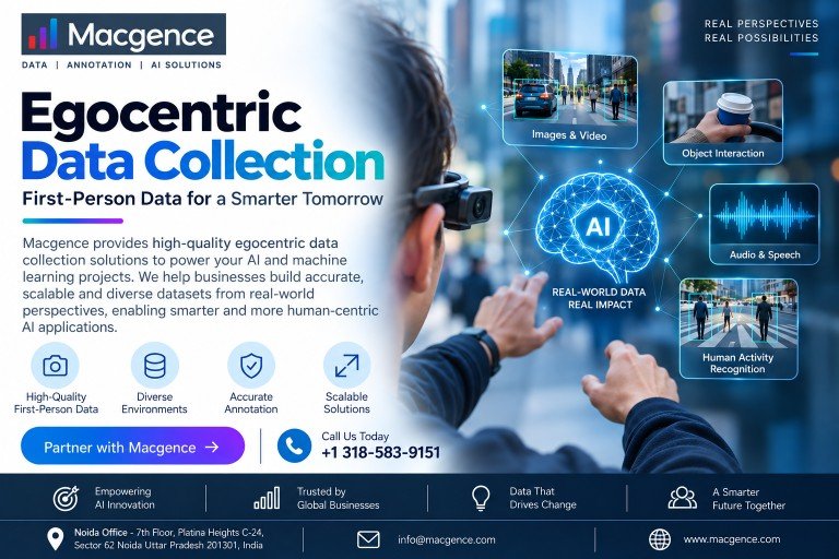 Egocentric Data Collection for Advanced Machine Learning