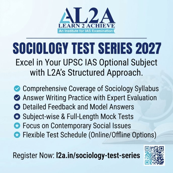 Your Practice Partner Sociology Test Series 2027 for UPSC Mains photo 1