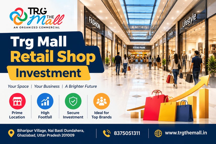 Exploring Retail Investment Opportunities Around TRG Mall Noida photo 1