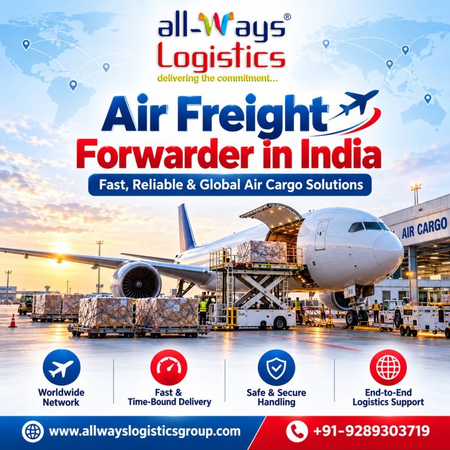 Air Freight Forwarder in India for Faster Cargo Movement
