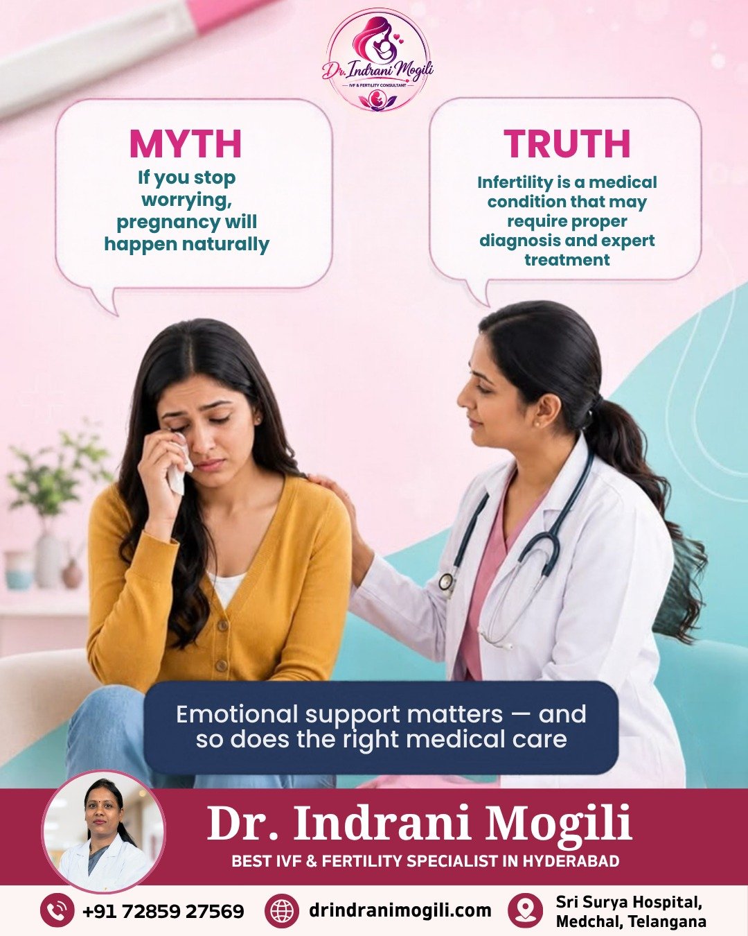 Male Fertility Services in Hyderabad Dr. Indrani Mogili photo 1