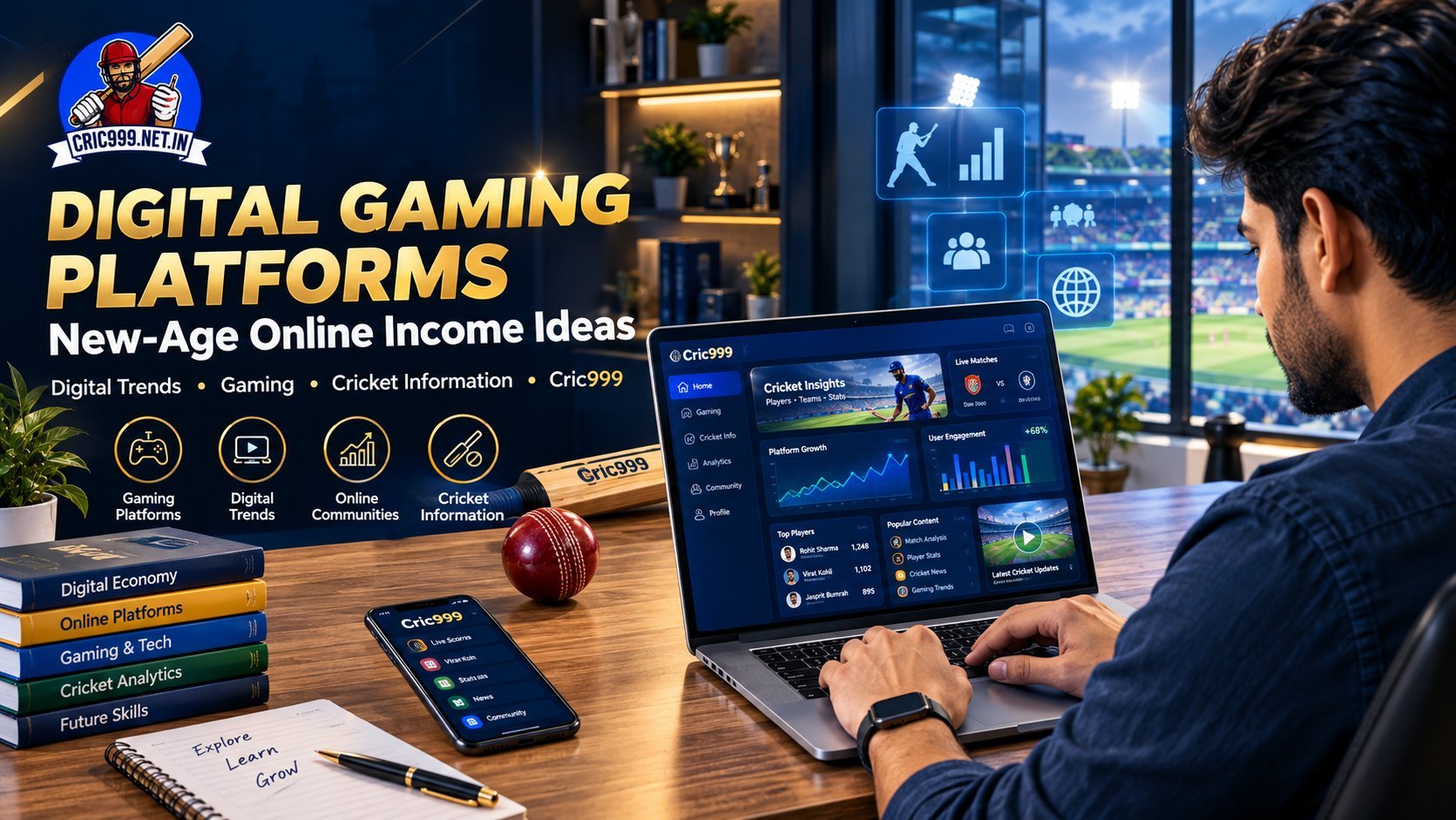 Digital Gaming Platforms and New-Age Online Income Ideas | Cric999 photo 1