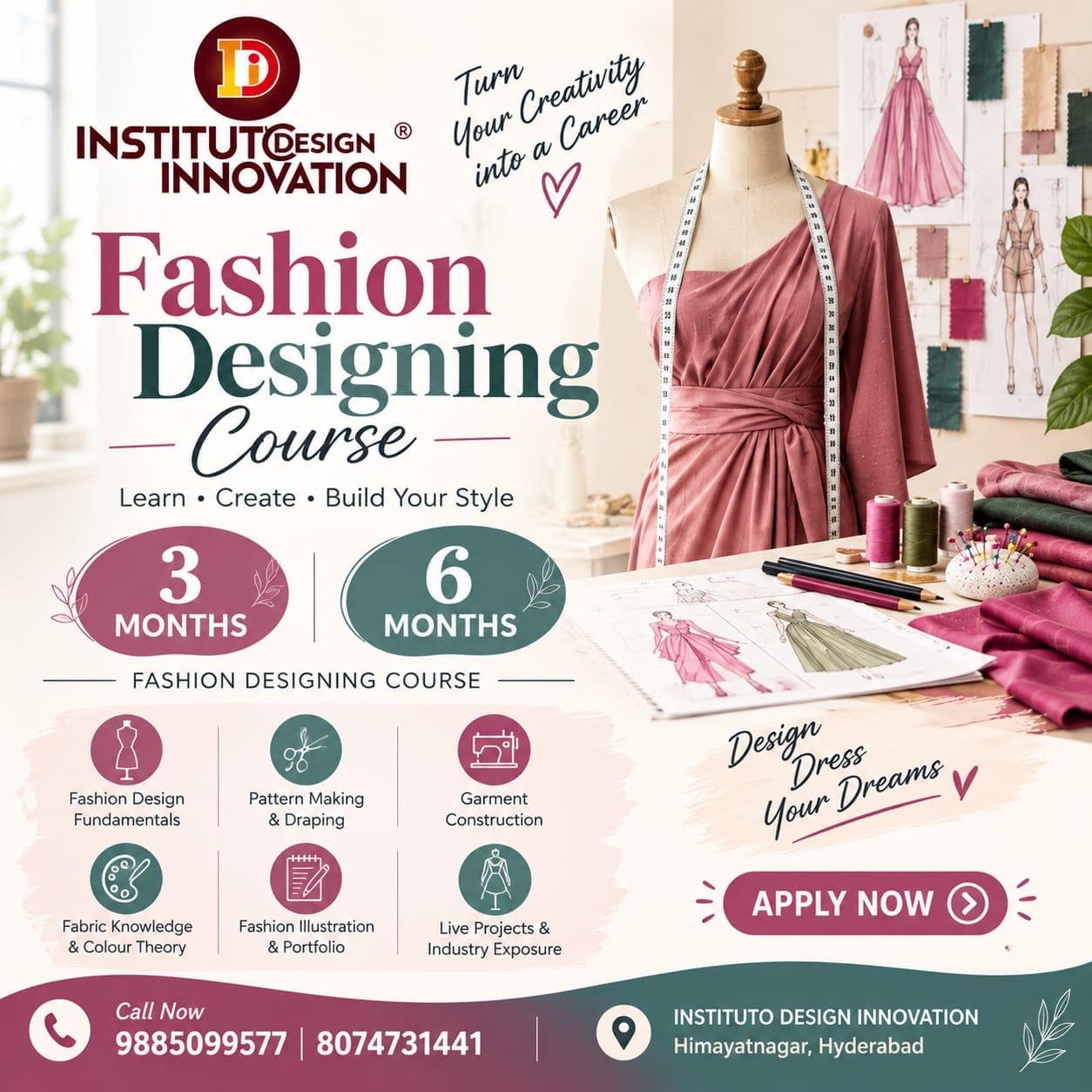 Fashion Designing Courses in Hyderabad | 6 Months & 1 Year | IDI Institute photo 1