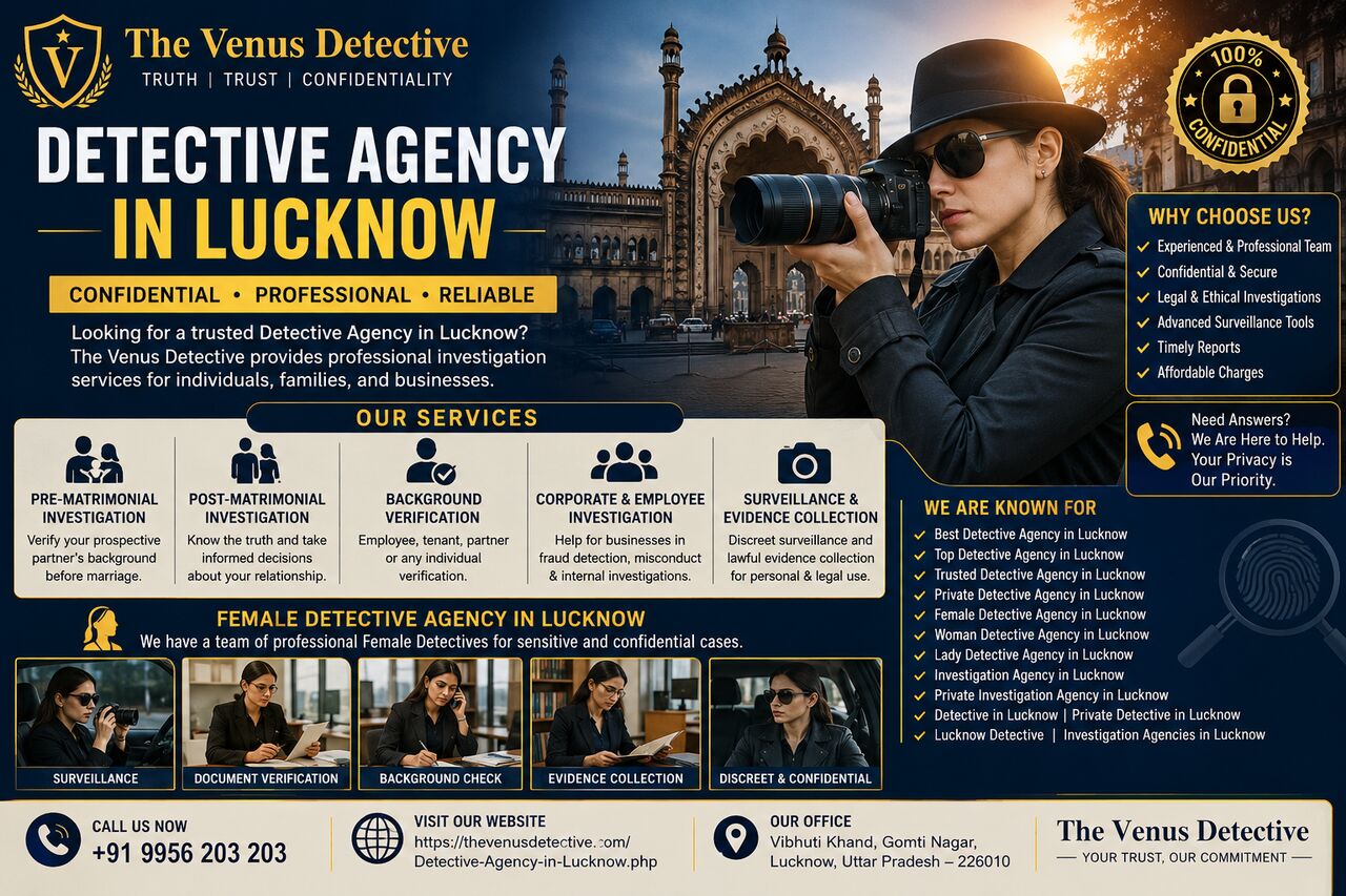 Detective Agency In Lucknow – The Venus Detective photo 1